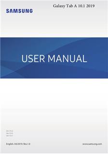 Samsung Galaxy Tab A 10.1 (2019) manual. Tablet Instructions.